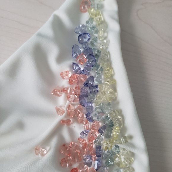 Cute Pastel and Seafoam Bikini - Picture 2 of 5